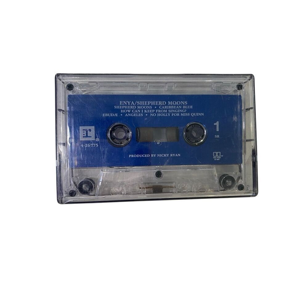 Enya Shepherd Moons Cassette Tape Reprise 1988 New Age Ambient Celtic Classic